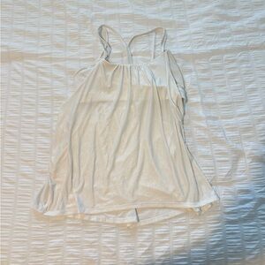 Lululemon Athletica White Tank Top